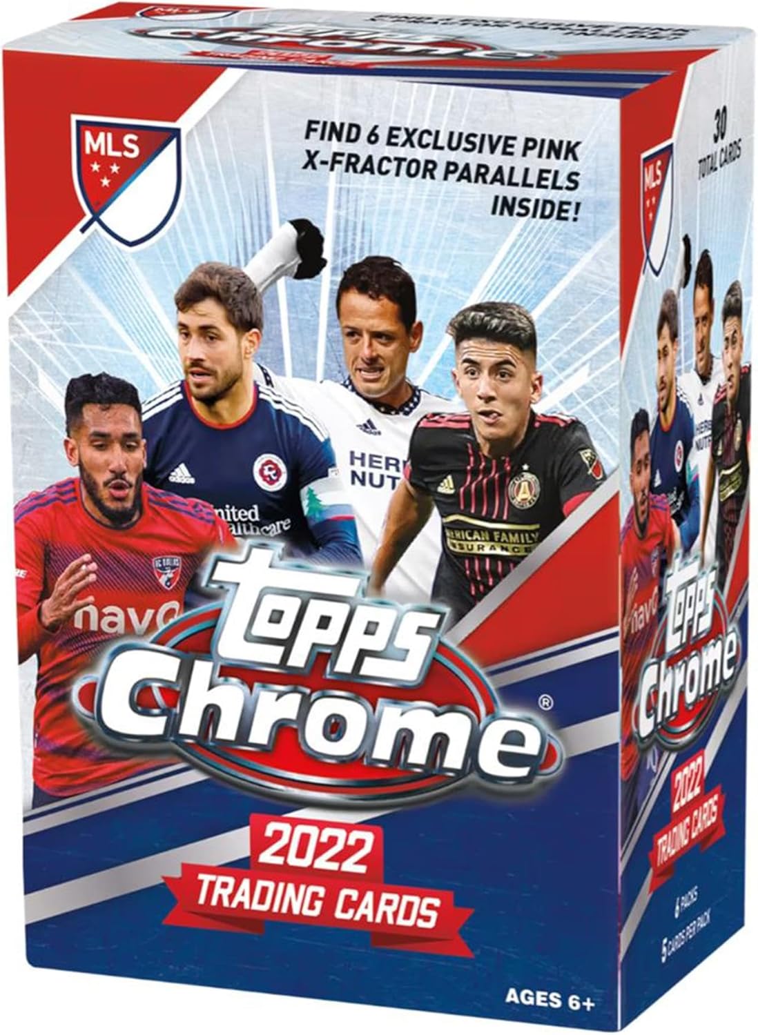 2022 Topps Chrome Major League Soccer Value Blaster Box