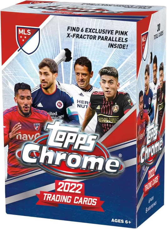 2022 Topps Chrome Major League Soccer Value Blaster Box