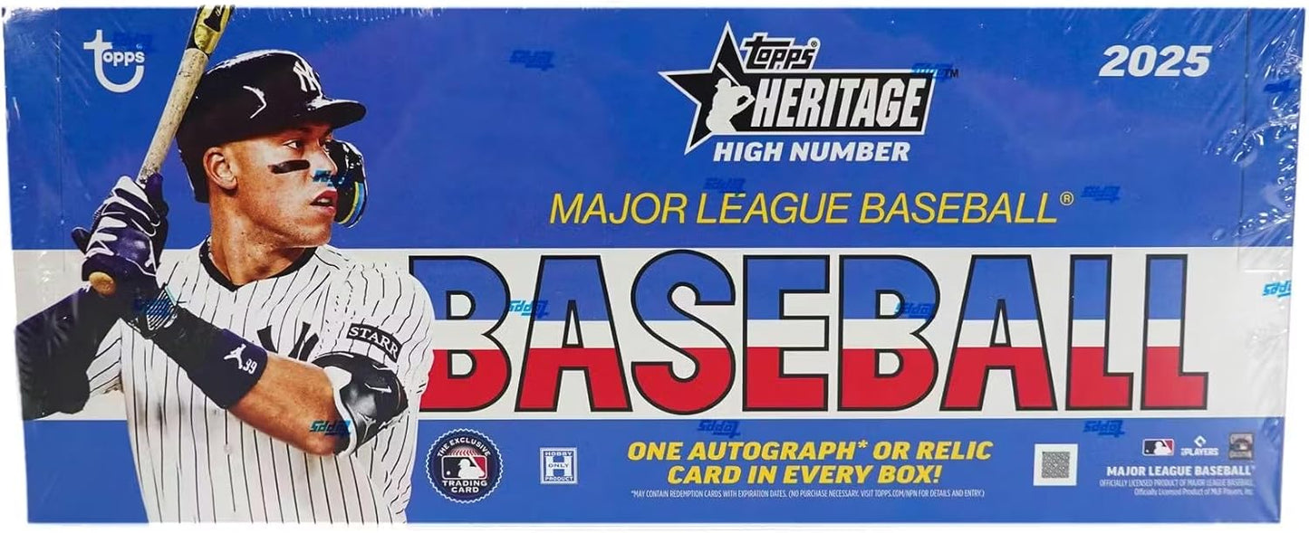 Topps 2025 Heritage High Number Hobby Box