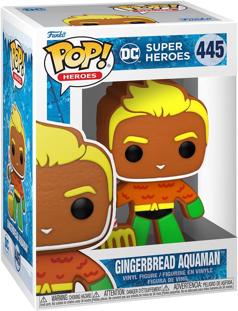 Funko Pop! Heroes: DC Holiday - Gingerbread Aquaman