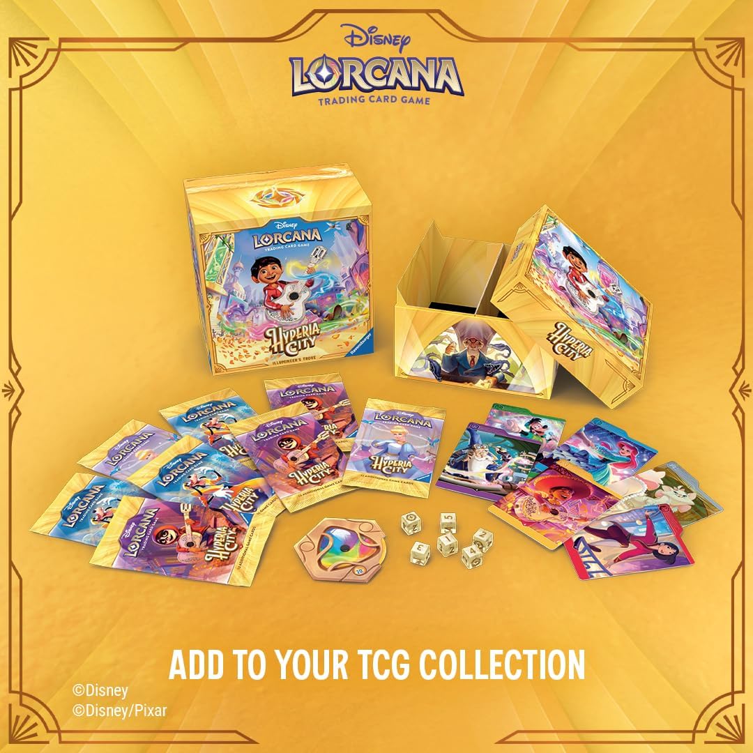 Ravensburger Disney Lorcana TCG: Hyperia City Illumineer's Trove