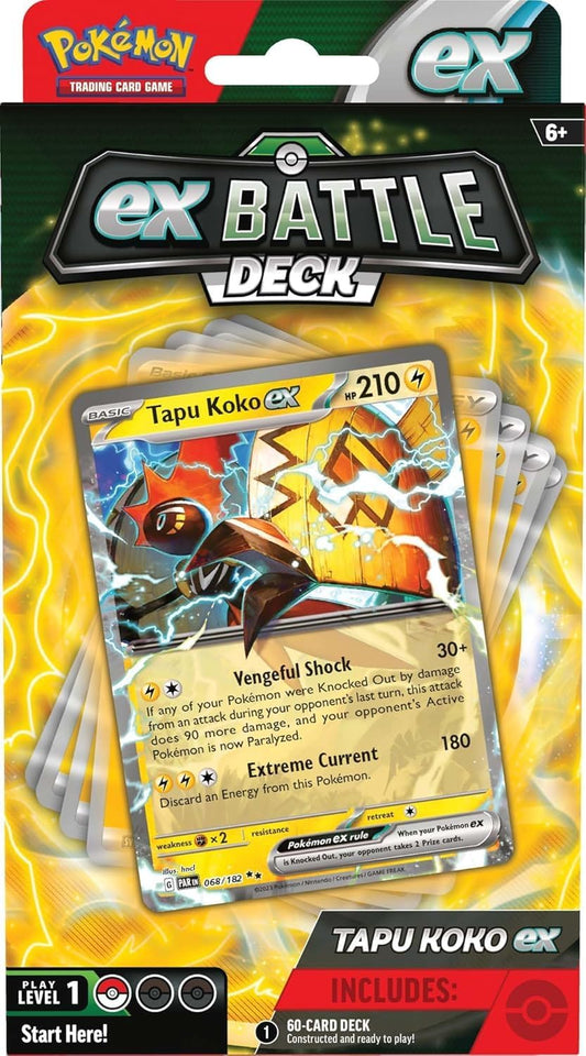 Pokemon TCG: ex Battle Deck (Tapu Koko ex OR Iron Leaves ex)