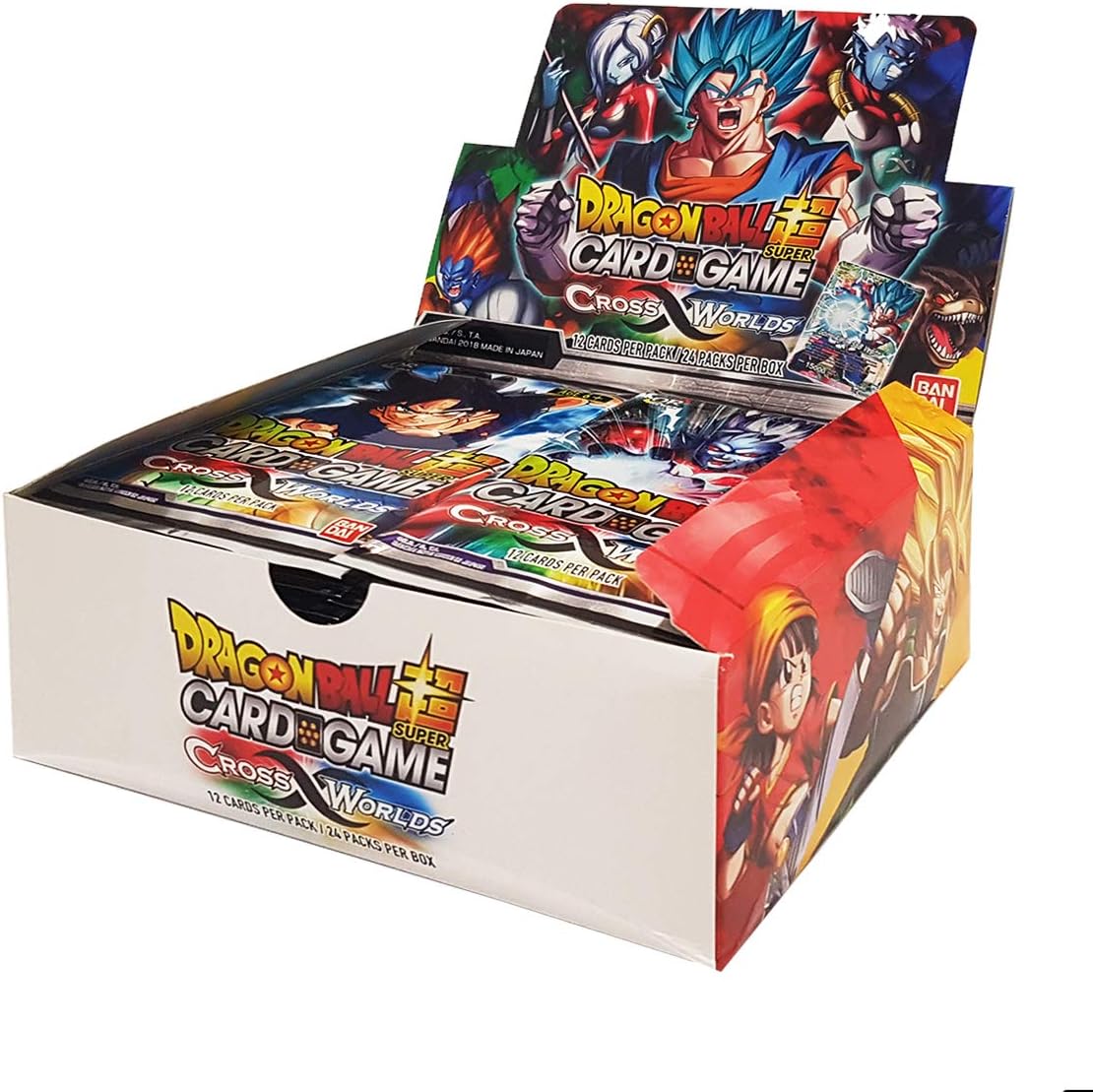 DRAGON BALL SUPER SERIES 3 CROSS WORLDS TCG BOOSTER BOX