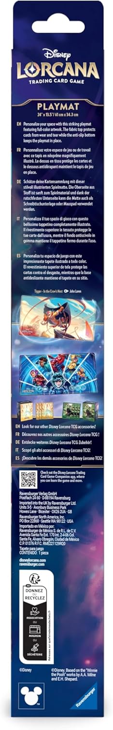 Ravensburger Disney Lorcana TCG: Archazia's Island Playmat Featuring Big Hero 6 - We Could Be Immortals | Protects Cards | Versatile Game, Desk, or Mouse Pad | Durable Non-Slip Surface | Ages 8+ - Presale Ships 03/21/2025