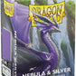 Dragon Shield | Matte Dual Standard Size Card Sleeves | 100ct - Smooth & Tough Premium TCG Sleeves - Compatible with Pokemon, One Piece, and Magic: The Gathering | Nebula & Silver