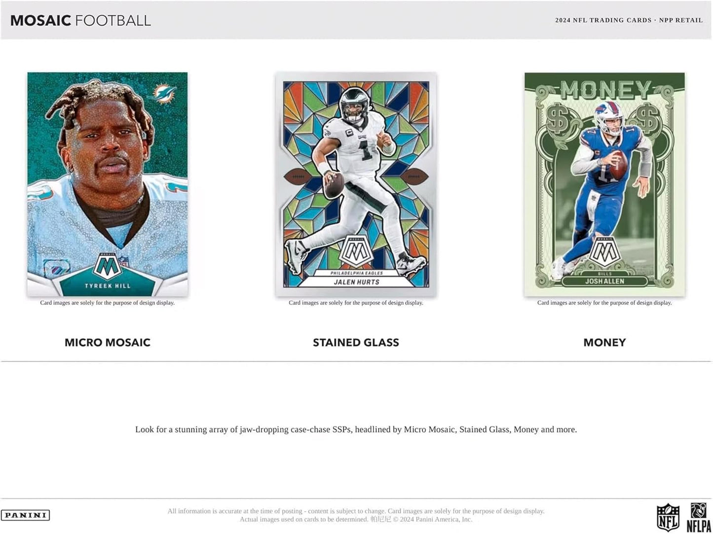 2024 Panini Mosaic Football 6-Pack Blaster Box