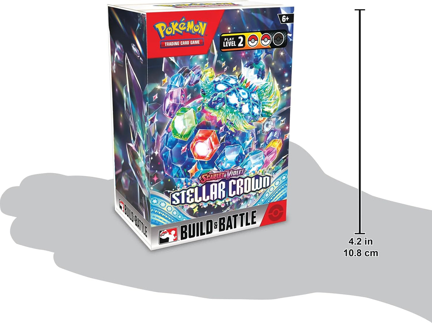 POKEMON TCG: Scarlet & Violet Stellar Crown BUILD AND BATTLE Display (10 Kits)