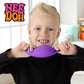 Schylling NeeDoh Original Groovy Glob - Sensory Fidget Toy - Purple - Ages 3 to Adult , 1 Count ( Pack of 1)