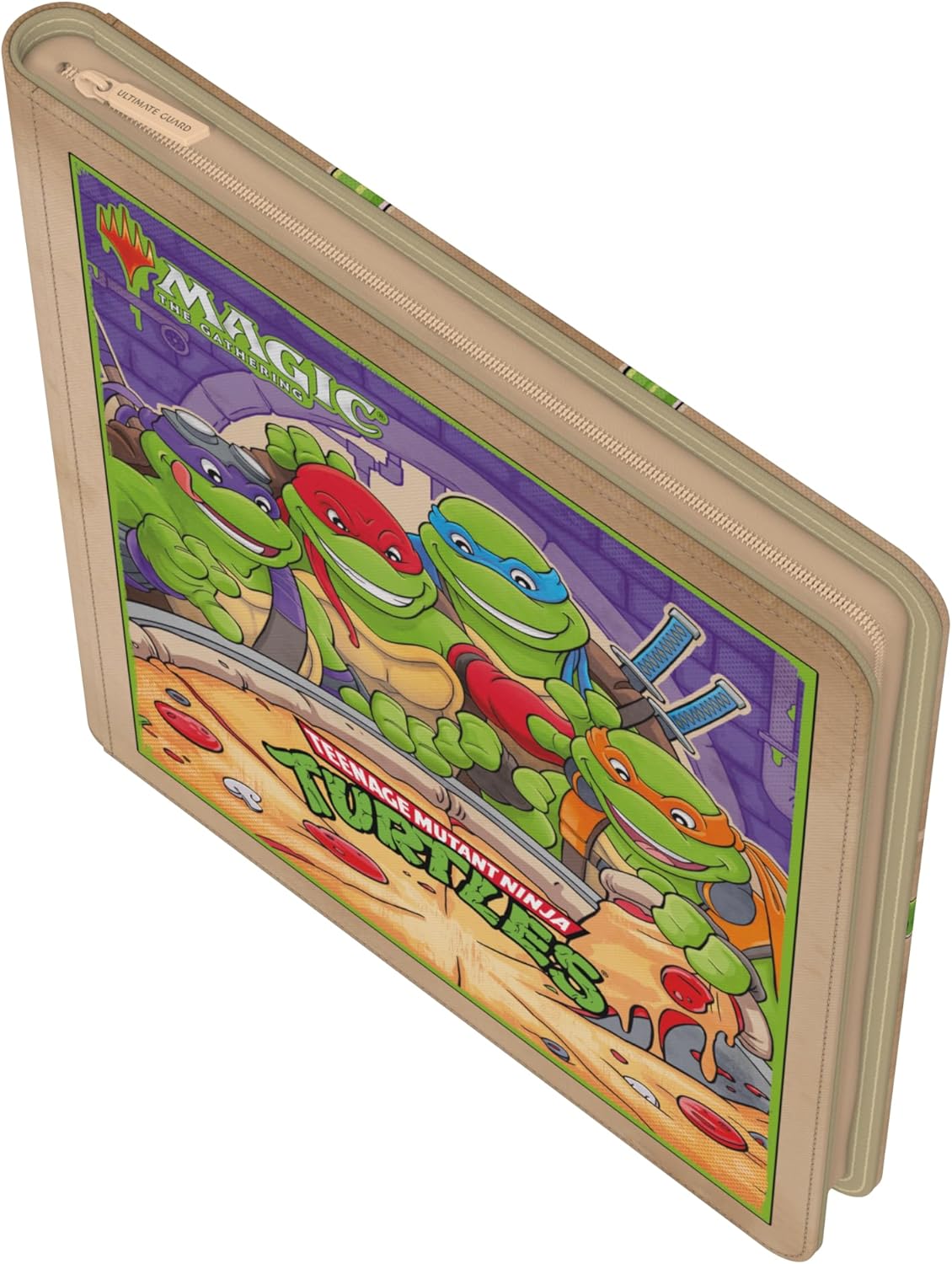 Ultimate Guard - Zipfolio 480 Xenoskin - Magic: The Gathering Universes Beyond - Teenage Mutant Ninja Turtles - Pizza Box