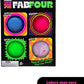 Schylling NeeDoh Teenie Fab Four Needoh 4 Pack - Sensory Squeeze Toy - 1.5" in Diameter - Colors May Vary