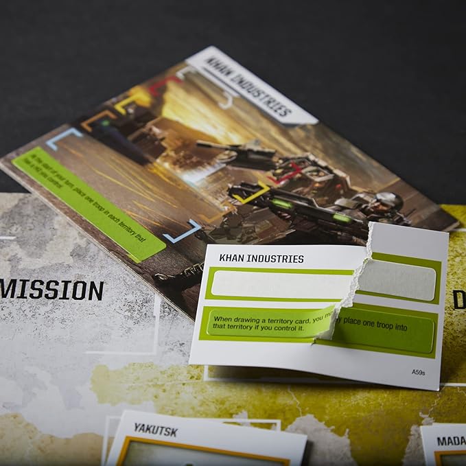 Tabletop Game Risk Hasbro Gaming Risk Legacy Strategy Tabletop Game, Immersive Narrative ...