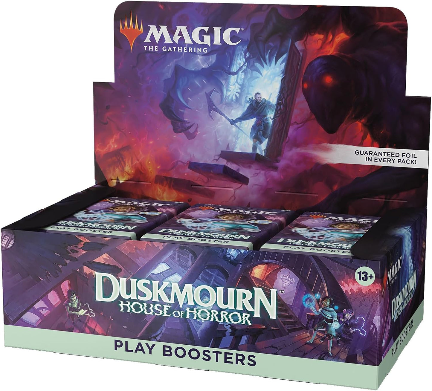 Magic: The Gathering Duskmourn: House of Horror Play Booster Box - 36 Packs (504 Magic Cards) - Presale Ships 9/27/2024