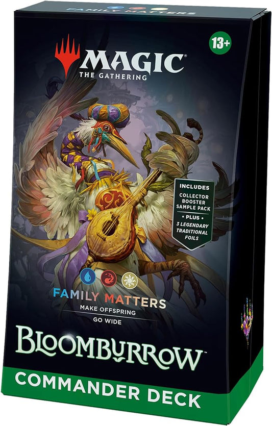 MAGIC THE GATHERING: BLOOMBURROW: COMMANDER DECK: Family Matters PREORDER: RELEASE - 08/02/2024