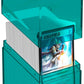 Ultimate Guard Boulder 100+ Clear, Deck Case for 100 Double-Sleeved TCG Cards, Malachite, Secure & Durable Storage for Trading Card Games, Transparent