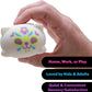 Schylling NeeDoh Sugar Skull Cool Cats - Sensory Squeeze Toy - Assorted Designs - (Pack of 1)