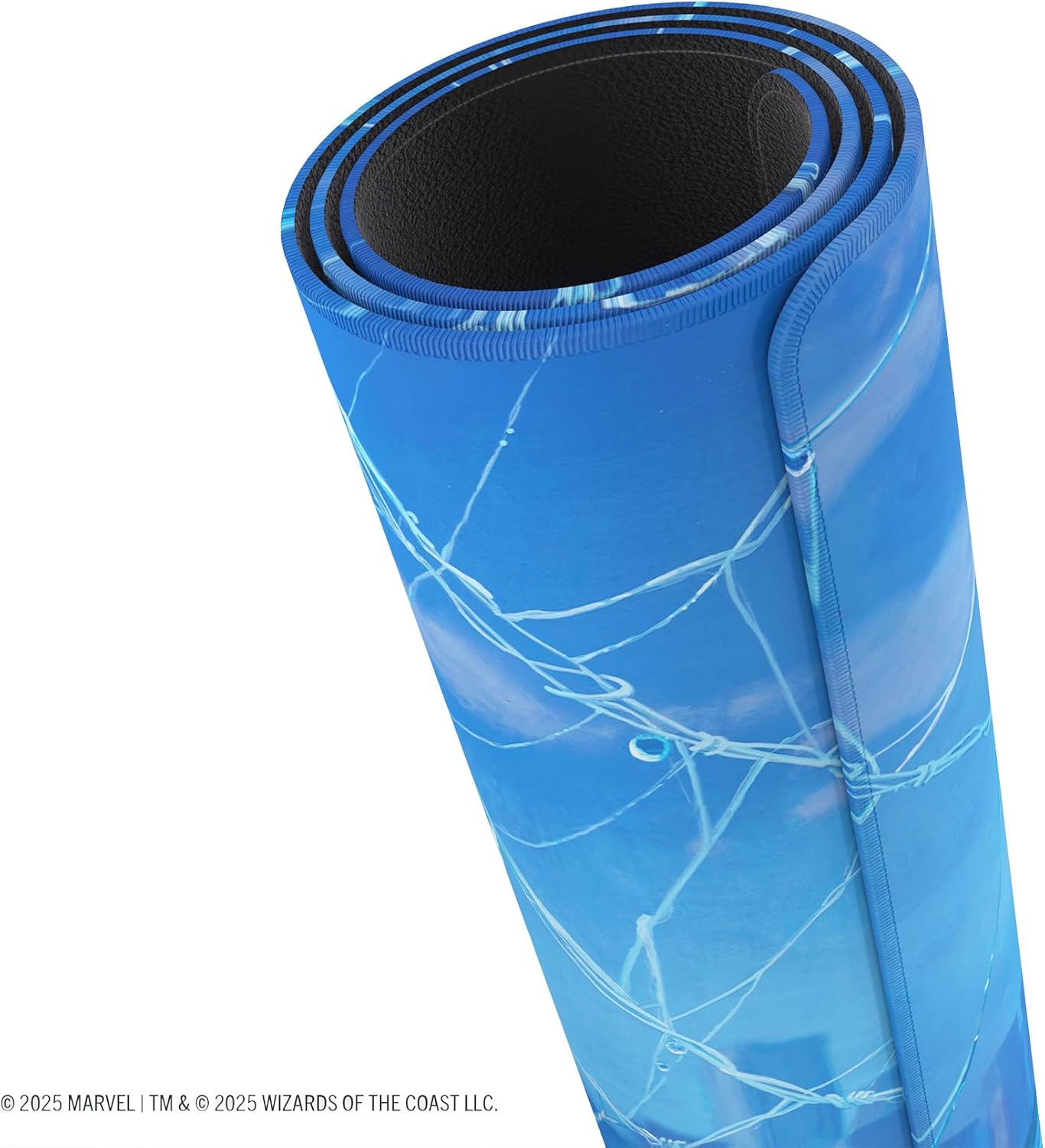 Gamegenic Magic: The Gathering Marvel's Spider-Man Island Shiny PLAYMAT - Premium 61x35cm Game Mat with Shiny Surface, Cushioning, Anti-Slip Back & Flat Stitching, Official MTG Accessory