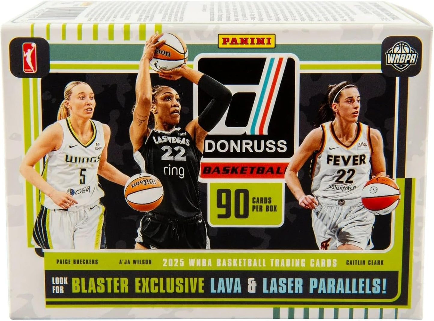 2024–25 Panini Donruss WNBA Basketball Blaster Box – Official Trading Cards – Includes Rookie Cards, Inserts & Parallels