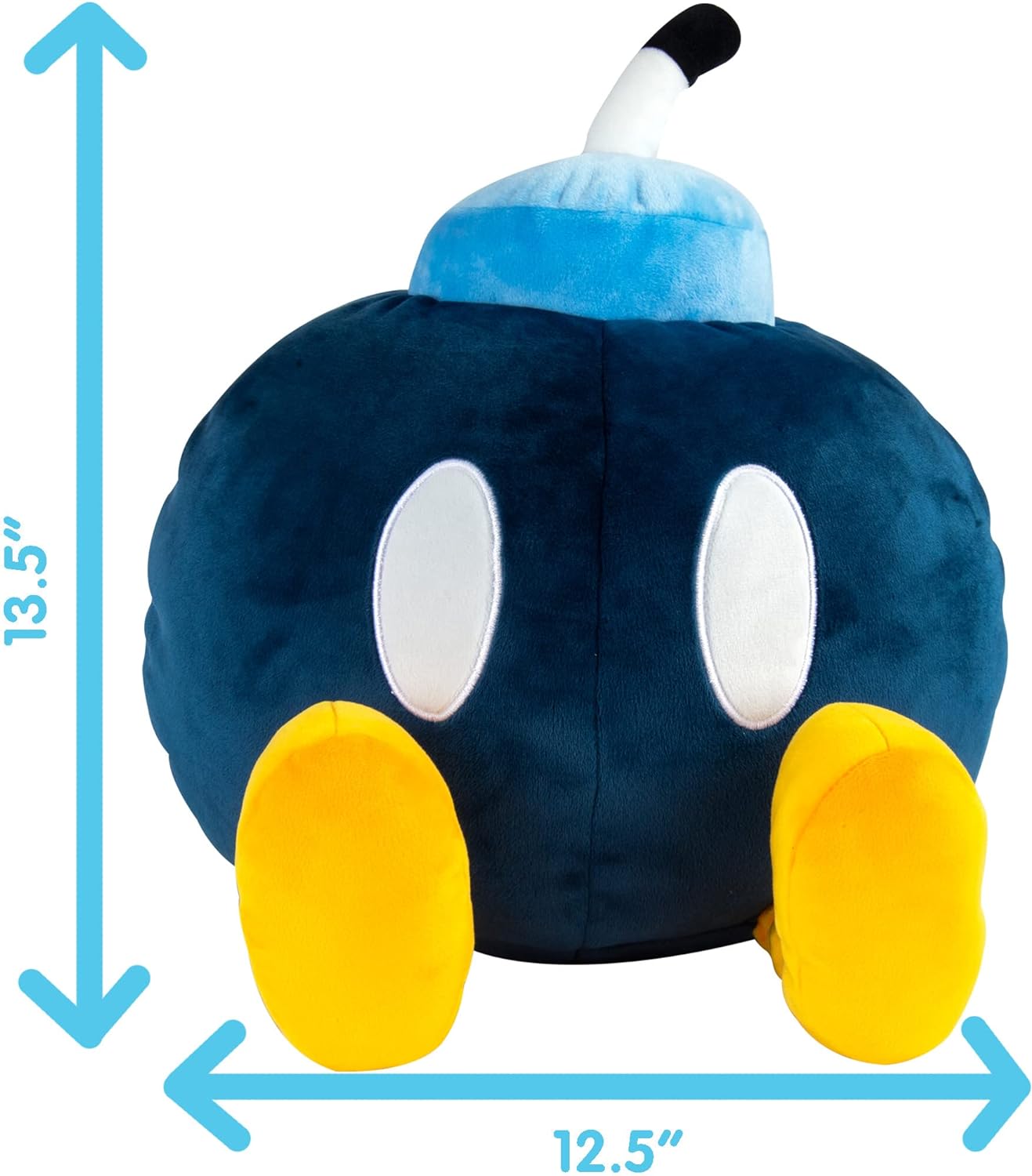 Club Mocchi- Mocchi- Nintendo Super Mario Plush - Bob-Omb Plushie - Collectible Squishy Plushies - 15 Inch