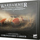 Warhammer The Horus Heresy Legio Custodes Coronus Grav-Carrier, Plastic Miniature Transport Kit with Arachnus Blaze Cannon
