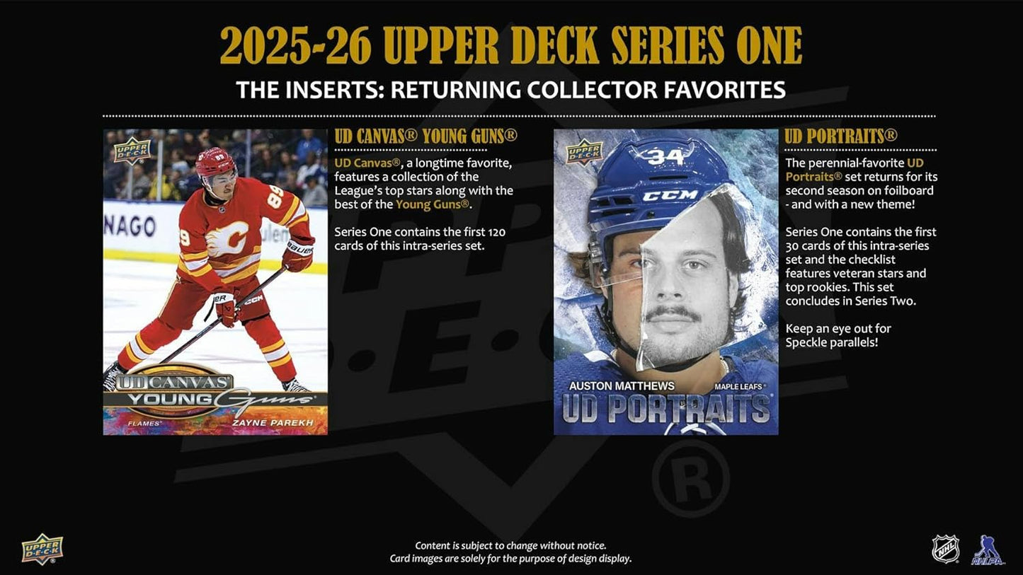 Upper Deck 2025-26 Series 1 Hockey Collector's Tin