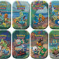 Pokemon 25th Celebrations Mini Tins - 8 Mini-tins Full Display