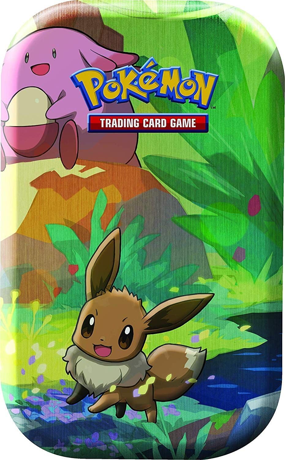 Pokemon TCG: Kanto Friends Mini Tin (Random Art) - 2 Packs, Coin ...