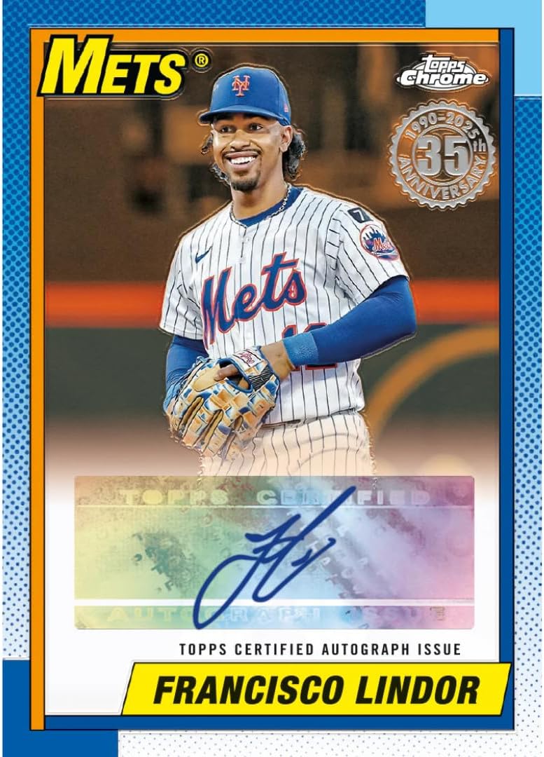 2025 Topps Chrome Baseball Update Hobby Box Factory Sealed 1 Autograhph Card Per Box