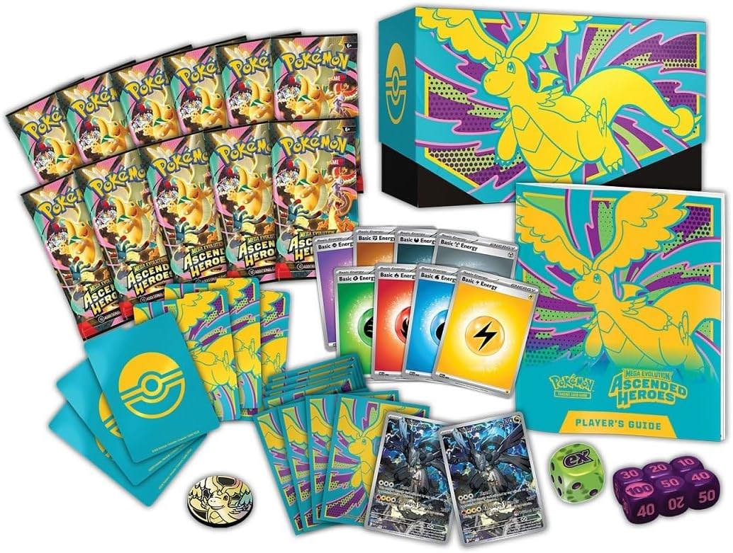 Pokemon TCG: Mega Evolution Ascended Heroes Pokemon Center Elite Trainer Box