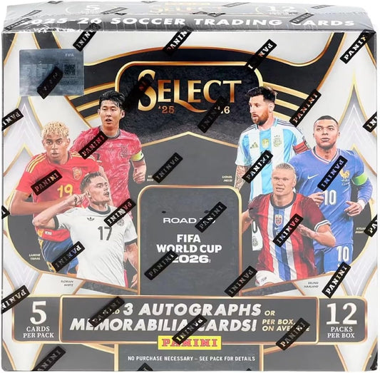 2025/26 Panini FIFA Select World Cup Soccer Hobby Box