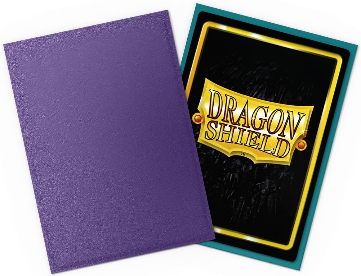 Dragon Shield | Matte Dual Standard Size Card Sleeves | 100ct - Smooth & Tough Premium TCG Sleeves - Compatible with Must TCG Cards | Soul & Petrol