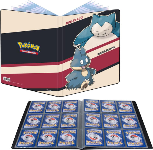 Snorlax and Munchlax 9-Pocket Portfolio for Pokemon