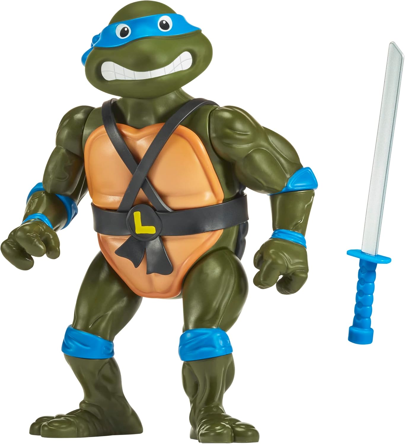 Teenage Mutant Ninja Turtles: 12” Original Classic Leonardo Giant Figure by Playmates Toys