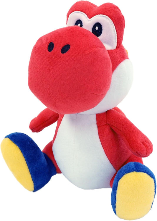 Sanei Boeki AC43 Super Mario All Star Collection Red Yoshi Plush Toy, S, Size W 5.3 x D 6.1 x H 7.9 inches (13.5 x 15.5 x 20 cm)