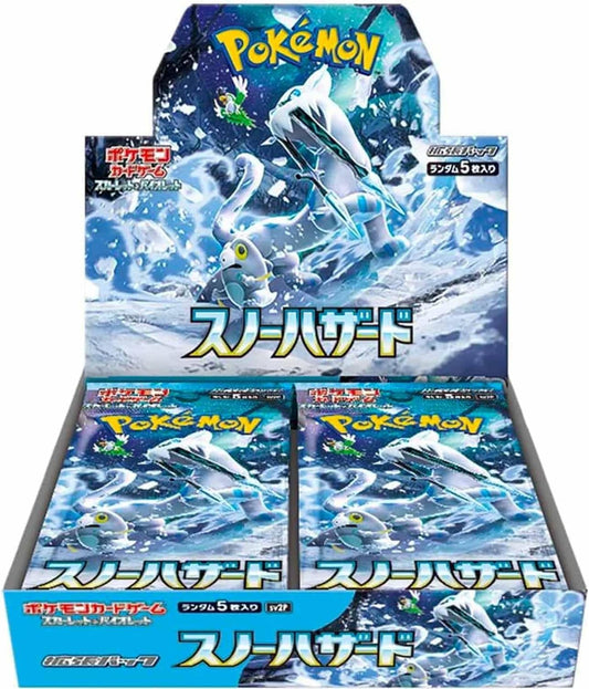 Pokemon Card Game Scarlet & Violet Booster Box Snow Hazard (Japanese) - 30 Packs
