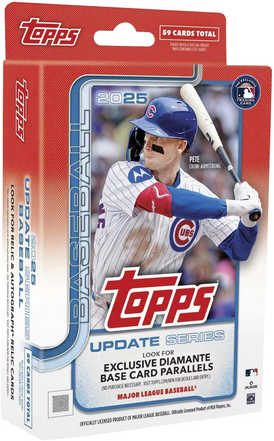 2025 Topps Update Series Baseball Hanger Trading Card Box (Find Hanger Exclusive Diamante Parallels!)