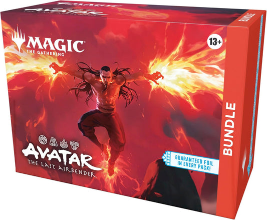 Magic: The Gathering Avatar: The Last Airbender Bundle - Includes 9 Play Boosters, 30 Lands, 1 Foil Alt-Art Promo Card + Exclusive Accessories - Collectible Trading Card Game - Presale Ships 11/21/2025