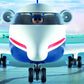 PLAYMOBIL City Action 71153 Airport with Airplane, Includes Toy Plane with Detachable Roof, Toys for Children Ages 4 and Up