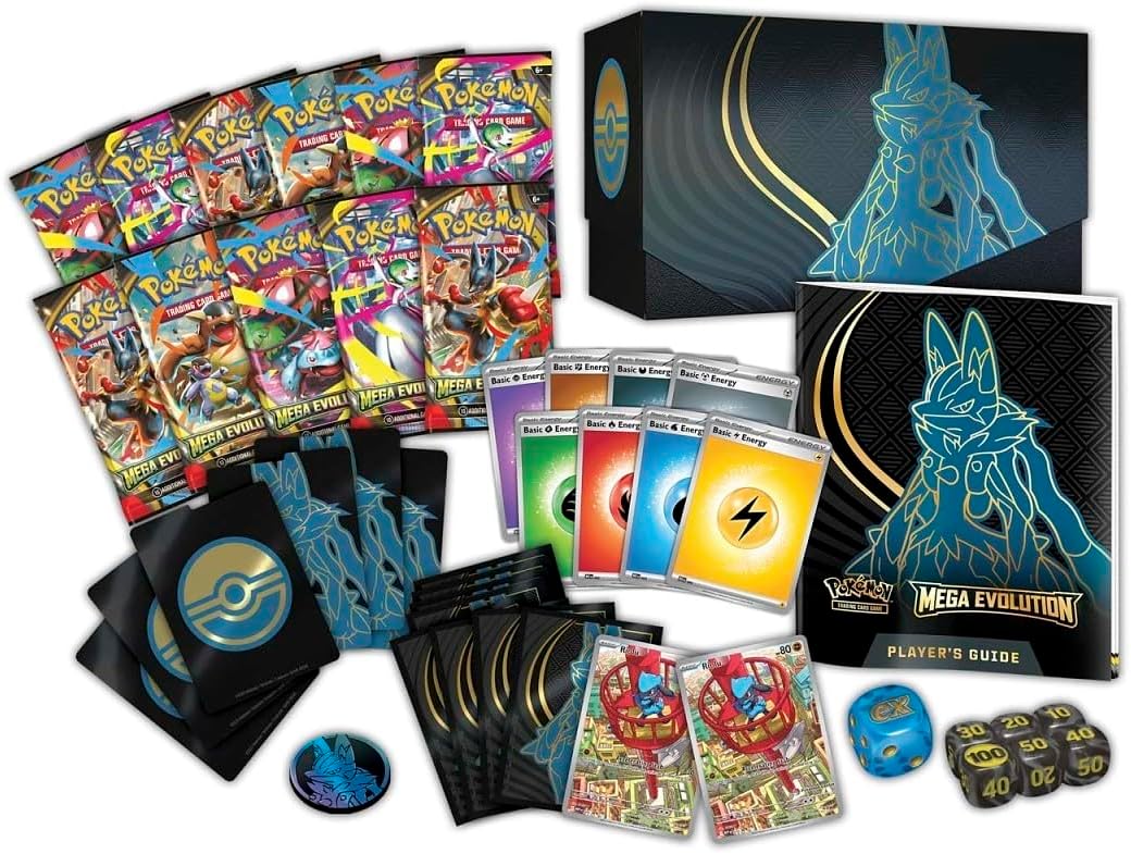 Pokemon TCG: Mega Evolution Pokémon Center Elite Trainer Box (Mega Lucario)