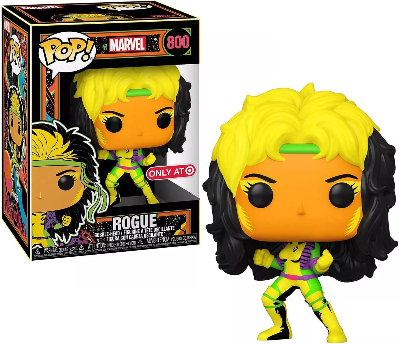 Funko Pop! Marvel X-Men - Rogue Blacklight