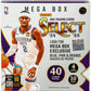 2024–25 Panini Select NBA Basketball Mega Box – Official Trading Cards – Retail Exclusive Blue & Red Prizms, Rookie Cards & Inserts