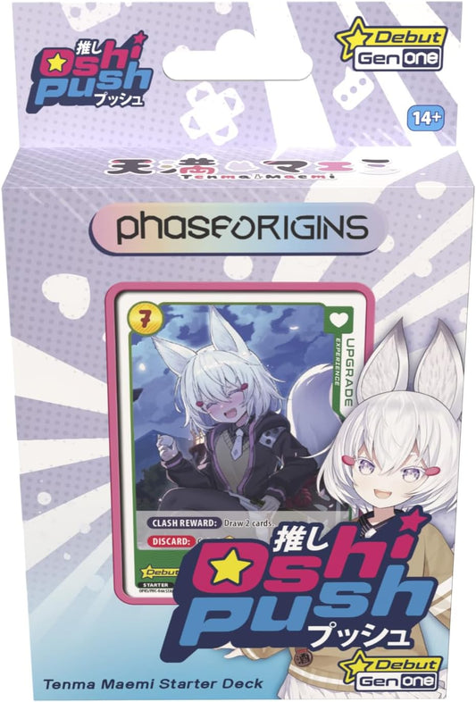 Oshi Push: Phase Origins Tenma Maemi Starter Deck - 46 Cards