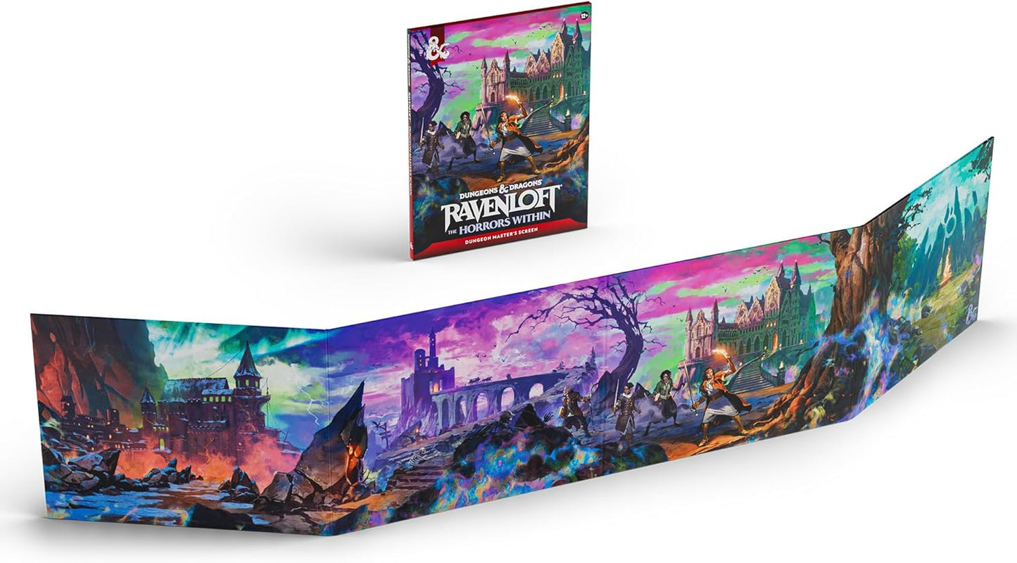 Dungeons & Dragons Ravenloft: The Horrors Within - Dungeon Master's Screen (DM Screen) | D&D Accessories