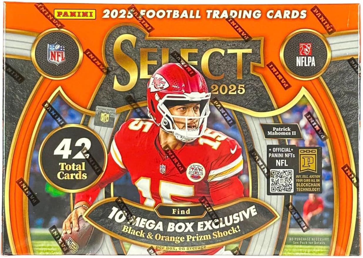 2025 Panini Select Football Hobby Mega Box