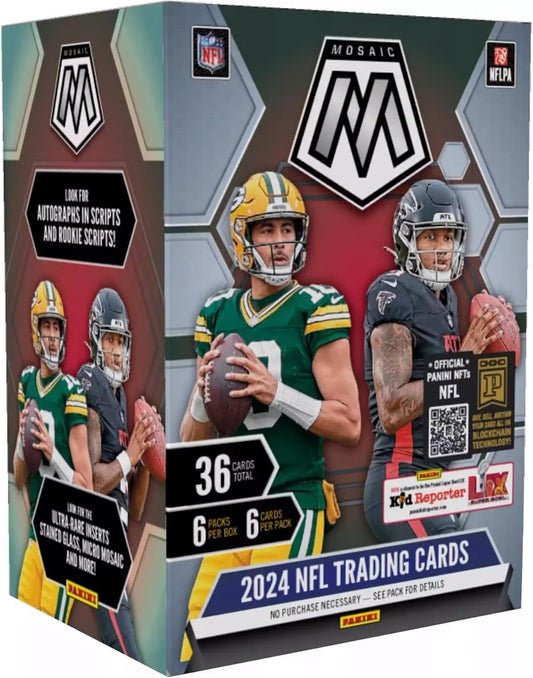 2024 Panini Mosaic Football 6-Pack Blaster Box