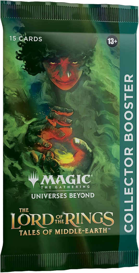Magic: The Gathering The Lord of The Rings: Tales of Middle-Earth Collector Booster (15 Magic Cards)