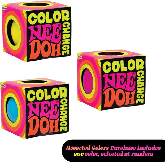 NeeDoh Color Change - Sensory Fidget Toy - Set of 3