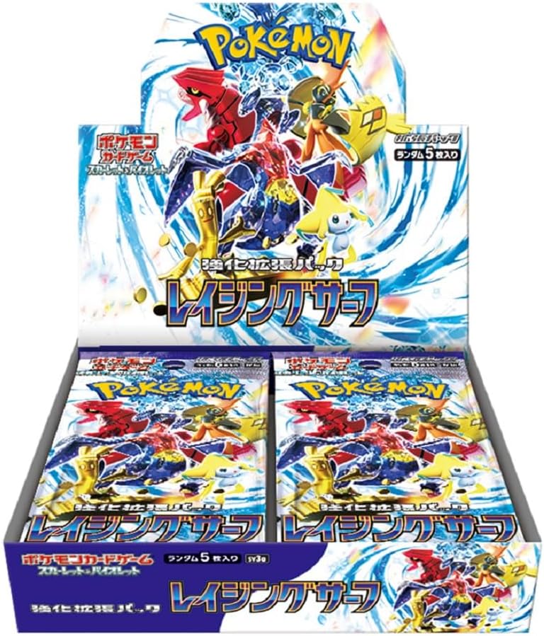 Pokemon Card Game Scarlet & Violet Enhanced Expansion Pack Raging Surf Booster Box (Japanese) - 30 Packs