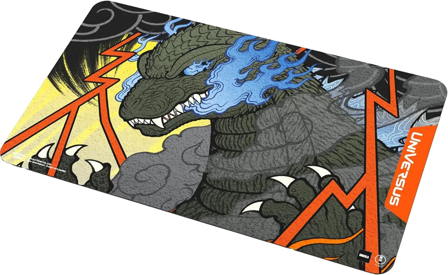 UniVersus: Godzilla Challenger Series - Godzilla Playmat - 24 x 14 Neoprene Mat, Tabletop Card Game Accessory, UVS Games, Officially Licensed