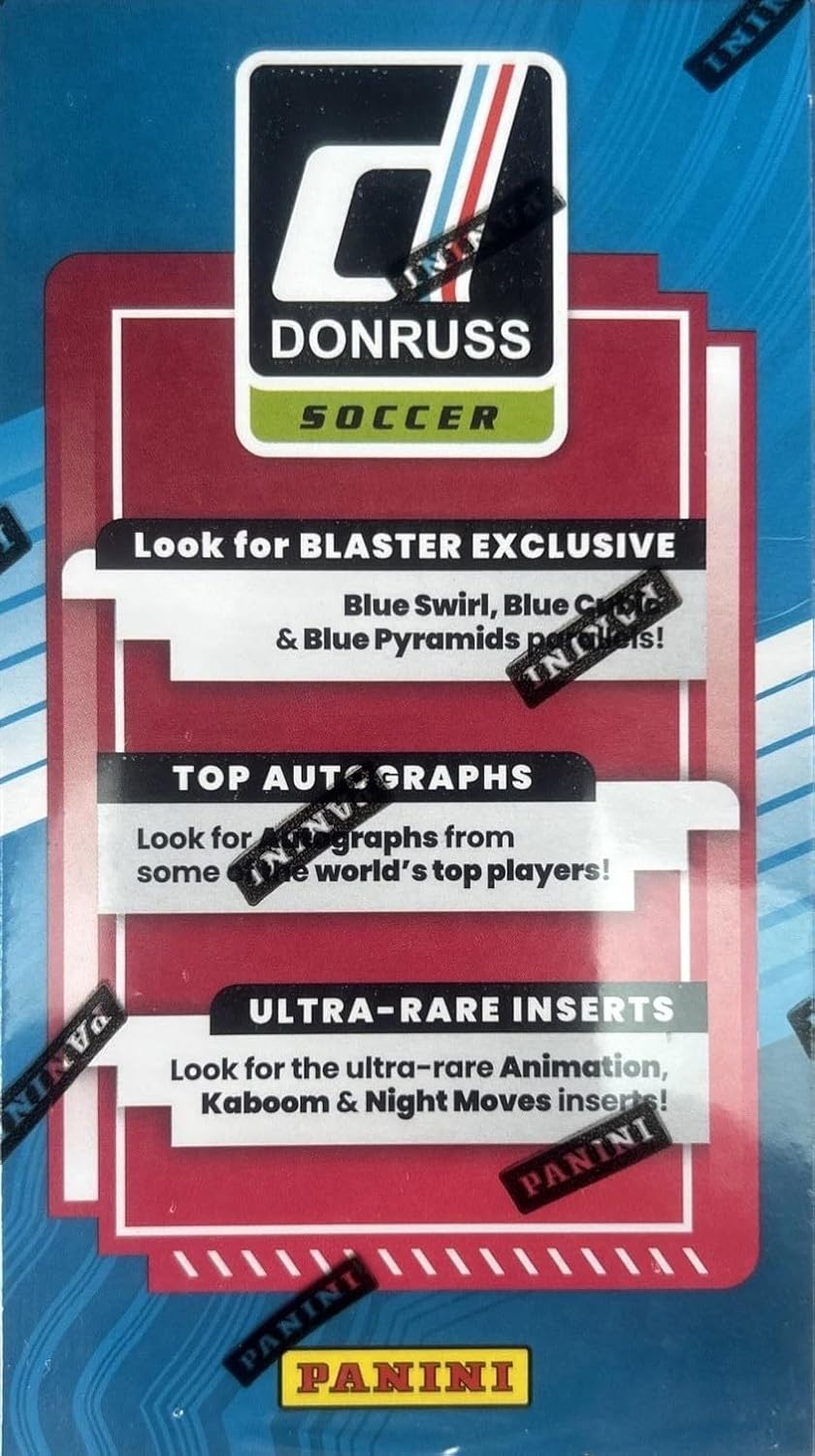 2025/26 Panini Donruss Road to FIFA World Cup Soccer Blaster Box (Blue Parallels!)