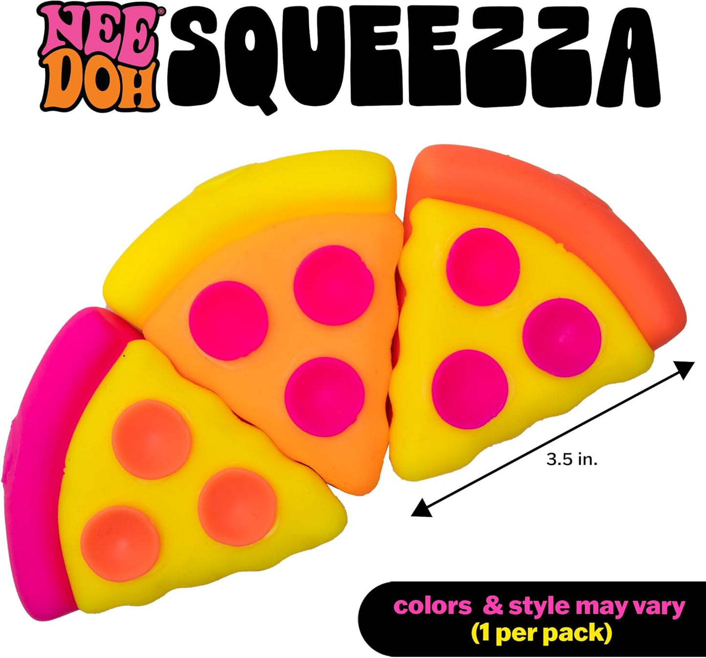 Schylling Needoh Squeezza - Sensory Squeeze Toy - Colors May Vary